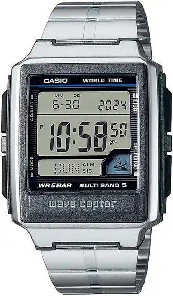 Amazon Casio Watch WV-59RD-1AEF, zilver, armband aanbieding