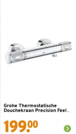 GAMMA Grohe Thermostatische Douchekraan Precision Feel aanbieding