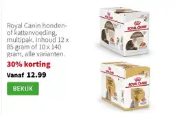 Intratuin Royal Canin honden- of kattenvoeding, multipak aanbieding