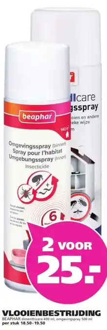 Ranzijn BEAPHAR dimenticare en omgevingspray aanbieding