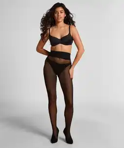 Hunkemoller Hunkemöller 20 Denier Panty Naadloos Zwart aanbieding