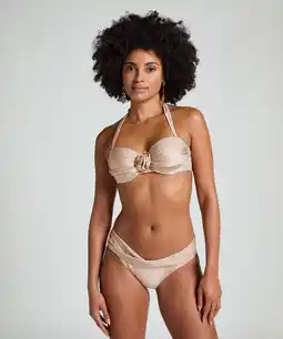 Hunkemoller Hunkemöller Lima Rio Bikinibroekje Beige aanbieding