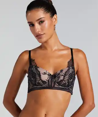 Hunkemoller Hunkemöller Voorgevormde beugel bh Daphne Zwart aanbieding
