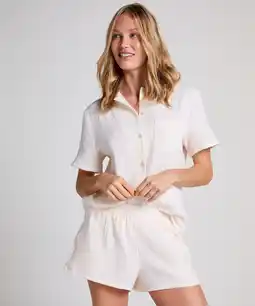 Hunkemoller Hunkemöller Mousseline Short Wit aanbieding