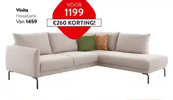 Profijt Meubel Vinita Hoekbank aanbieding