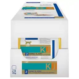 Zooplus 28x 85g Virbac Veterinary Cat Kidney & Joint KJ2 natvoer voor katten aanbieding