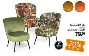 Xenos Fauteuil Frida aanbieding