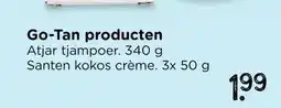 Xenos Go-Tan santen/creamed coconut - 3x50 g aanbieding