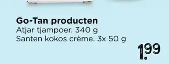 Xenos Go-Tan santen/creamed coconut - 3x50 g aanbieding