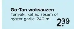 Xenos Go-Tan woksaus - oyster garlic - 240 ml aanbieding