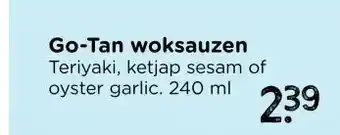 Xenos Go-Tan woksaus - oyster garlic - 240 ml aanbieding