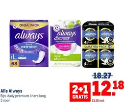 Makro Alle Always aanbieding