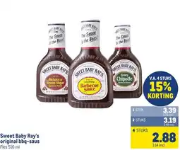 Makro Sweet Baby Ray's original bbq-saus aanbieding