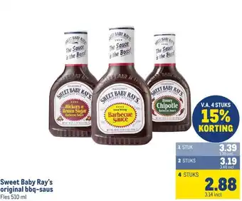 Makro Sweet Baby Ray's original bbq-saus aanbieding