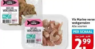 Hoogvliet Vis Marine verse wokgarnalen aanbieding