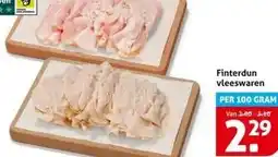 Hoogvliet Finterdun vleeswaren aanbieding
