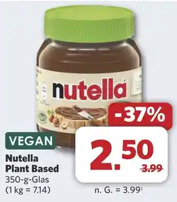 Combi Nutella Plant Based aanbieding