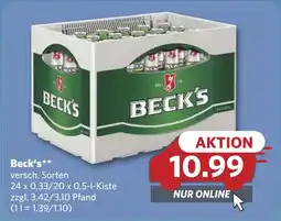 Combi Beck's aanbieding
