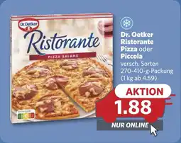 Combi Dr. Oetker Ristorante Pizza oder Piccola aanbieding