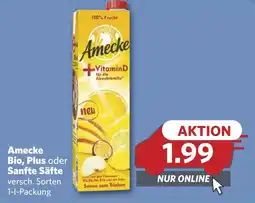 Combi Amecke Bio, Plus oder Sanfte Säfte aanbieding