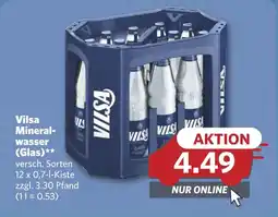 Combi Vilsa Mineral- wasser (Glas) aanbieding