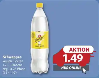 Combi Schweppes aanbieding