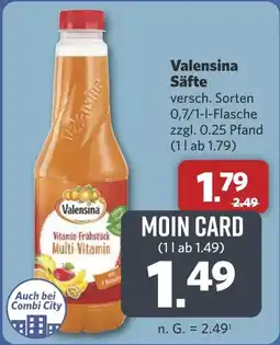 Combi Valensina Säfte aanbieding