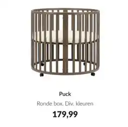 Babypark Puck Ronde box aanbieding