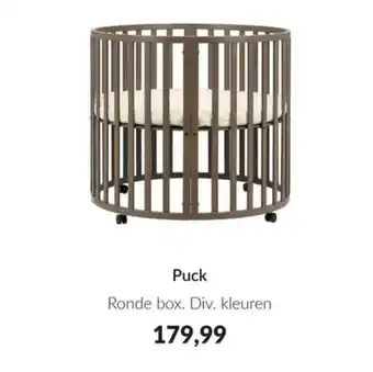 Babypark Puck Ronde box aanbieding