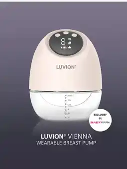 Babypark Luvion vienna wearable breast pump aanbieding