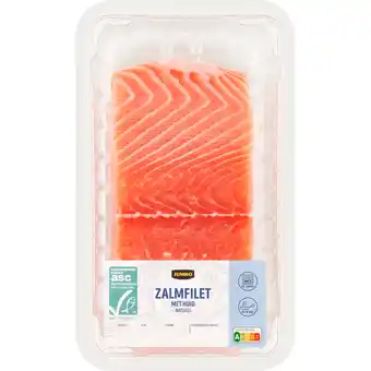 Jumbo Jumbo Zalmfilet met Huid Naturel ca. 360 g aanbieding