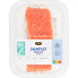 Jumbo Jumbo Zalmfilet Zonder Huid Naturel ca. 140 g aanbieding