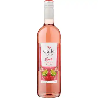 Jumbo Gallo Family Vineyards Spritz Rasberry & Lime 750 ml aanbieding