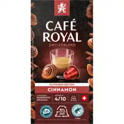 Jumbo Café Royal Cinnamon 10 Capsules 50 g aanbieding