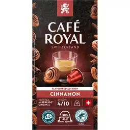 Jumbo Café Royal Cinnamon 10 Capsules 50 g aanbieding