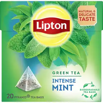 Jumbo Lipton Groene Thee intense Mint aanbieding