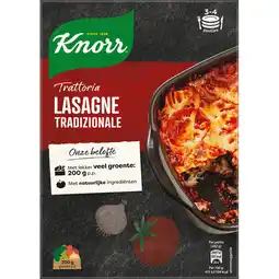 Jumbo Knorr Trattoria Lasagne Traditionale 296g aanbieding