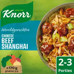 Jumbo Knorr Wereldgerechten Beef Shanghai World Meal 239g aanbieding