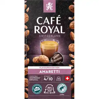 Jumbo Café Royal Flavoured Edition Amaretti 10 Capsules 50 g aanbieding