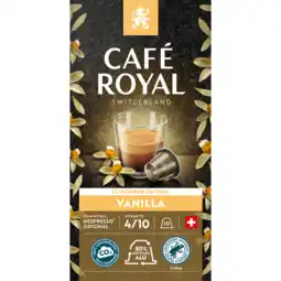 Jumbo Café Royal Vanilla 10 Capsules 50 g aanbieding