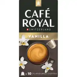 Jumbo Café Royal Vanilla 10 Capsules 50 g aanbieding