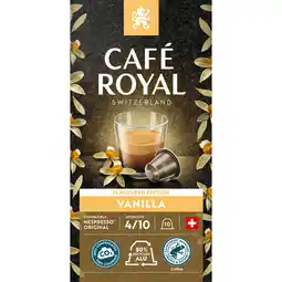 Jumbo Café Royal Vanilla 10 Capsules 50 g aanbieding