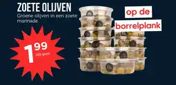 Zuivelhoeve Zoete olijven aanbieding