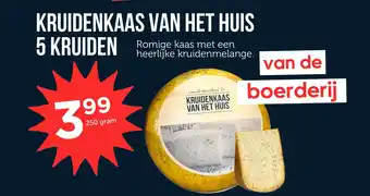 Zuivelhoeve Kruidenkaas van het huis 5 kruiden aanbieding