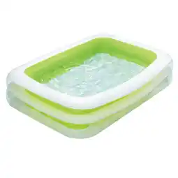 Top1Toys Summer Waves Zwembad Familie Deluxe 2-Rings 262 X 175 X 46 cm aanbieding