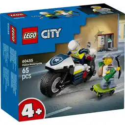 Top1Toys LEGO 60455 City Police Achtervolging Op Politiemotor aanbieding