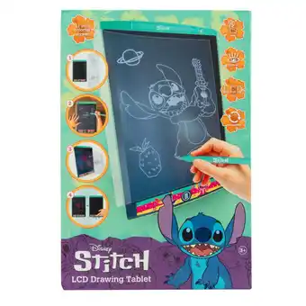 Top1Toys Stitch LCD Tekenbord 11Inch Regenboog aanbieding