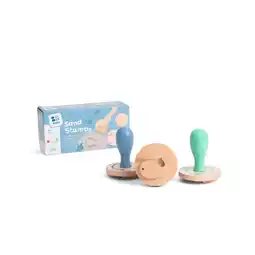 Top1Toys Zand stempelvormen hout 3 stuks BS toys aanbieding