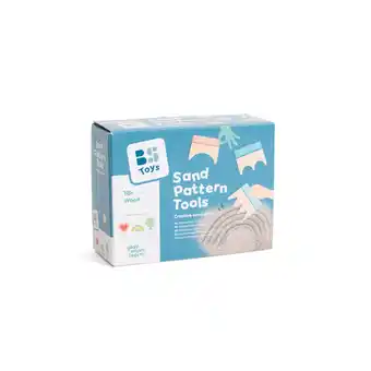Top1Toys Zand kammen om vormen mee te maken in het zand hout 3 stuks aanbieding