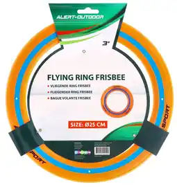 Top1Toys Alert Sport Frisbee Flying Ring 25cm aanbieding